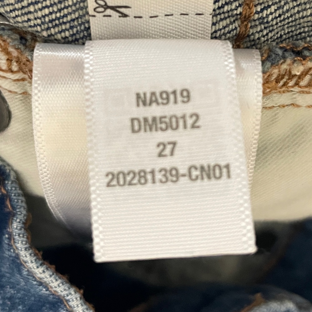 Madewell The Perfect Vintage Jeans 27 Haight Wash NA919 Stretch Denim - Picture 10 of 11